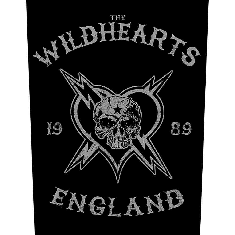 The Wildhearts - England Biker Patch arrière - Noir